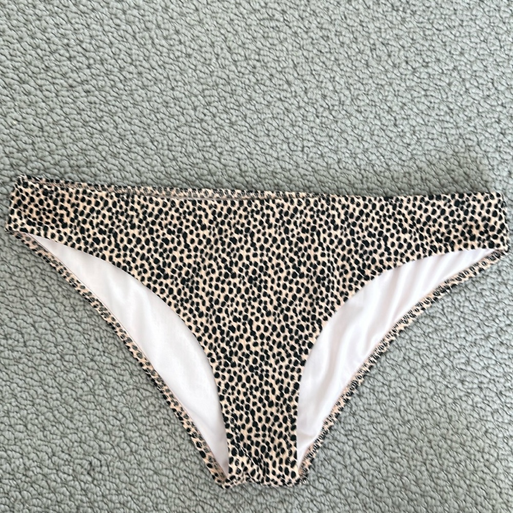 Shade & Shore Leopard Bikini Bottoms